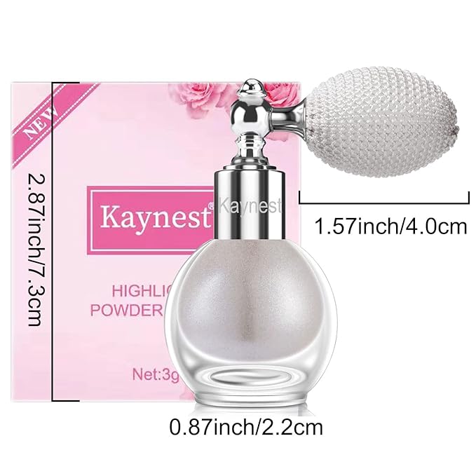 Shimmering Spray Powder Sparkle Powder, kaynest Body Glitter