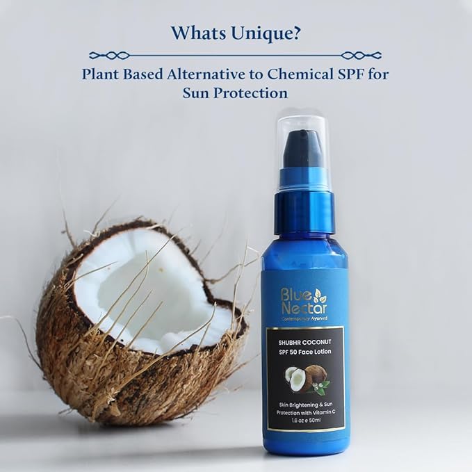 Blue Nectar Coconut Sunscreen SPF 50 Glowing