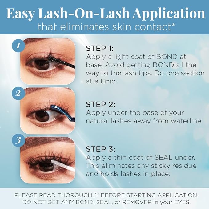 Ardell Seamless Extensions Refill Kit, Faux Mink, 32 Assorted Lengths, Customizable DIY Underlash Clusters for Natural Volume, Knotless Design