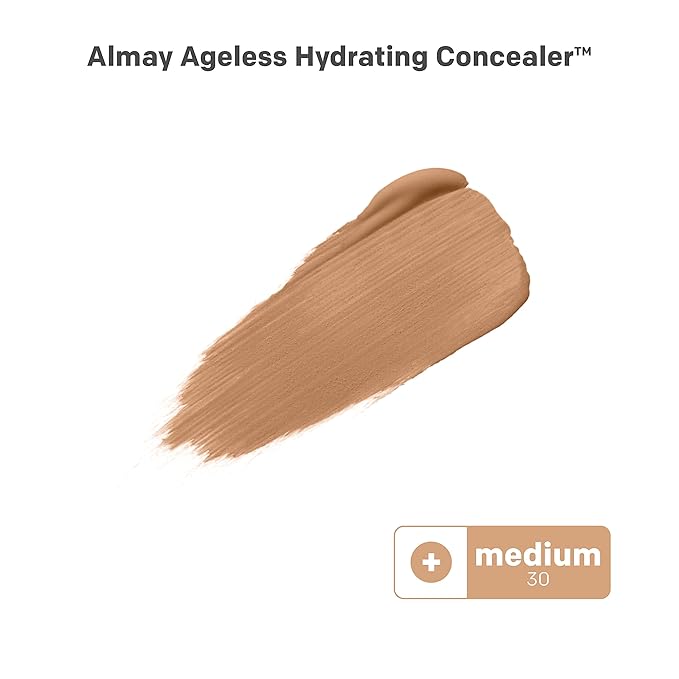 Almay Anti-Aging Concealer, Face Makeup with Hyaluronic Acid, Fl Oz