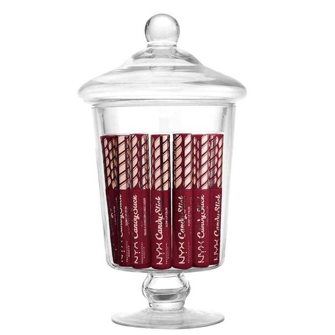 NYX PROFESSIONAL MAKEUP Candy Slick Glowy Lip Color Gloss - Single Serving (Wine Red)