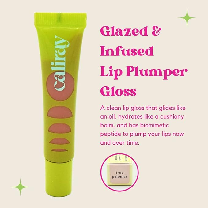 caliray Glazed and Infused No Burn Plumping Lip Glazed