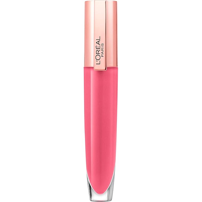 L'Oreal Paris Glow Paradise Hydrating Tinted Lip Balm-in-Gloss with Pomegranate Extract & Hyaluronic Acid, Ultra-Gentle, Non-Sticky Formula, Sophisticated Rose, 0.23 fl oz