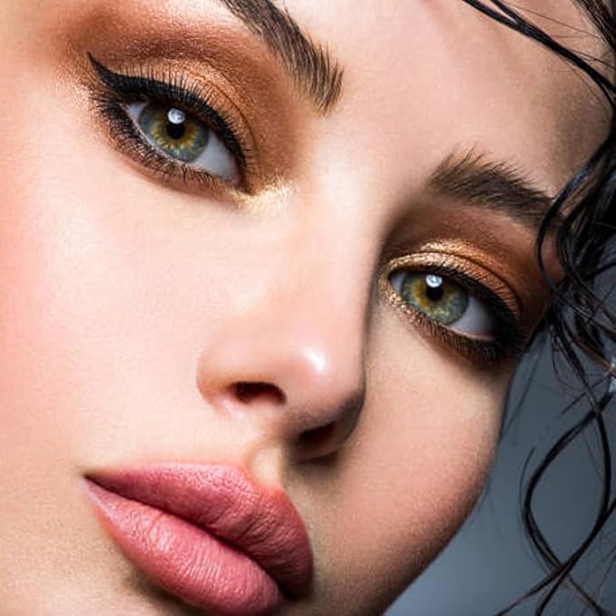 Neutral Nude Brown Eyeshadow Palette, 9 Colors Glitter Matte Eye Shadow Palette Makeup, Rose Gold Dark Brown Bronze Eyeshadow Palette, Highly Pigmented Waterproof Chocolate Eyeshadow Palette