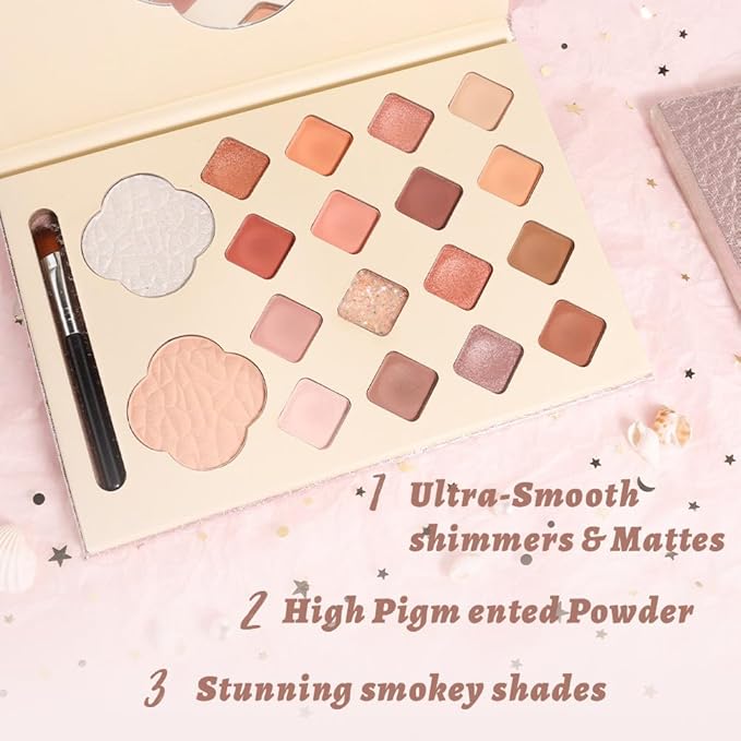 18 Girds Colorful Matte Shimmer Eyeshadow Palette