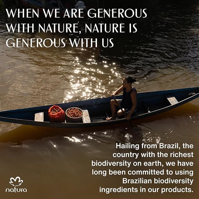 natura - Ekos Castanha (Brazil Nut) Renourishing Body Lotion - Anti-Dryness - Deep Skin Hydration Moisturizer - Vegan Skin Care - Brazilian Beauty Secrets - Self Care & Body Care - 13.5 fl oz (400ml)