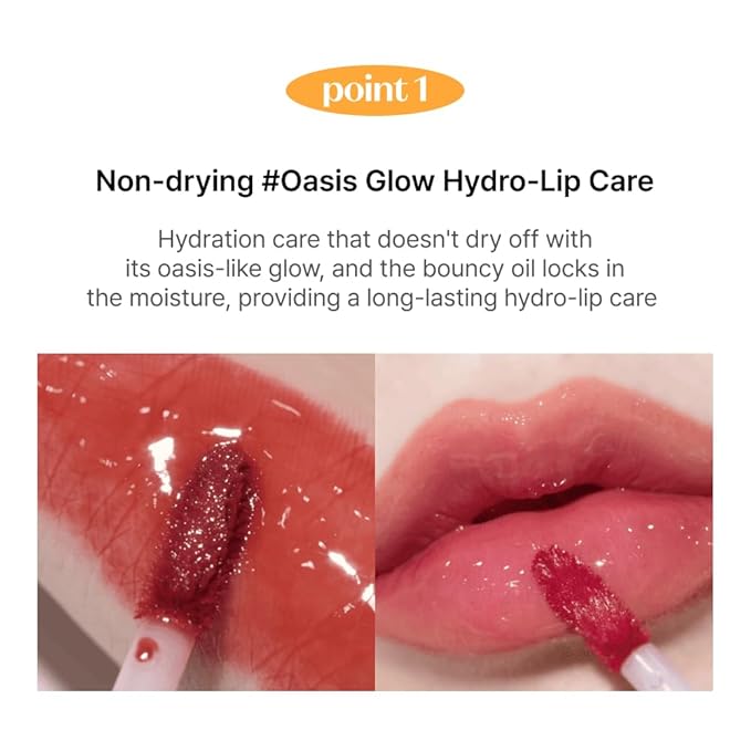 ETUDE Over Glowy Tint #3 DDORI Apple Red Glowy