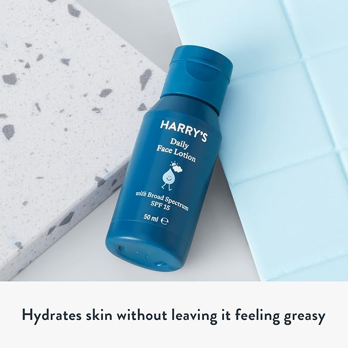 Harry's Face Lotion with SPF Face Moisturizer, 1.7 Fl Oz, Pack of 2