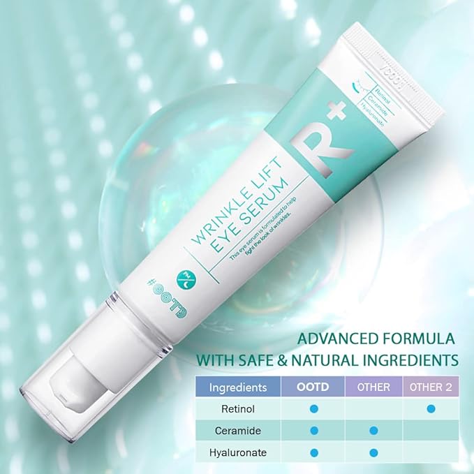 Retinol eye cream serum for