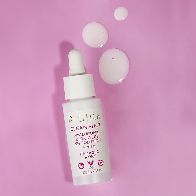 Pacifica Clean Shot Hyaluronic and Flowers 5 Percent 0.8 oz