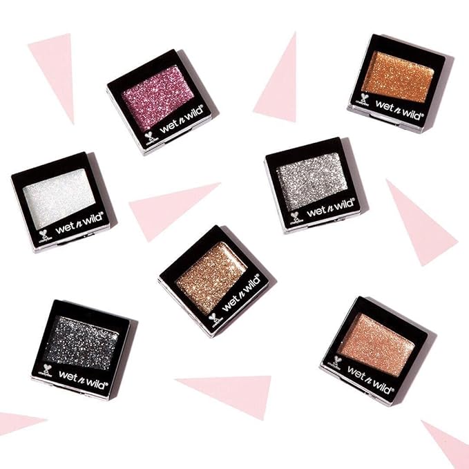 wet n wild Color Icon Eyeshadow Glitter - Ultra-Pigmented, Vitamin E Infused for a Silky-Smooth Moisturizing Application, Cruelty-Free & Vegan - Karma
