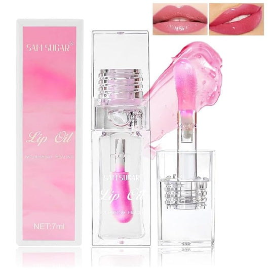 Magic Color Changing Lip Oil,Moisturizing Lip CareNon-Sticky Fres