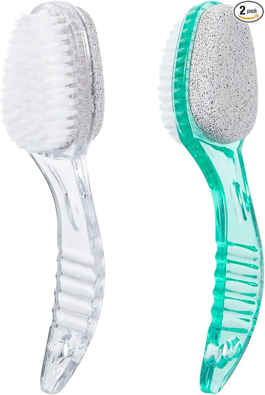 2 pcs foot brush for