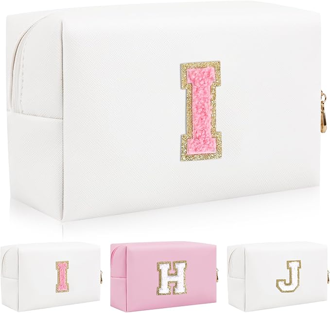 Personalized initial letter patch makeup