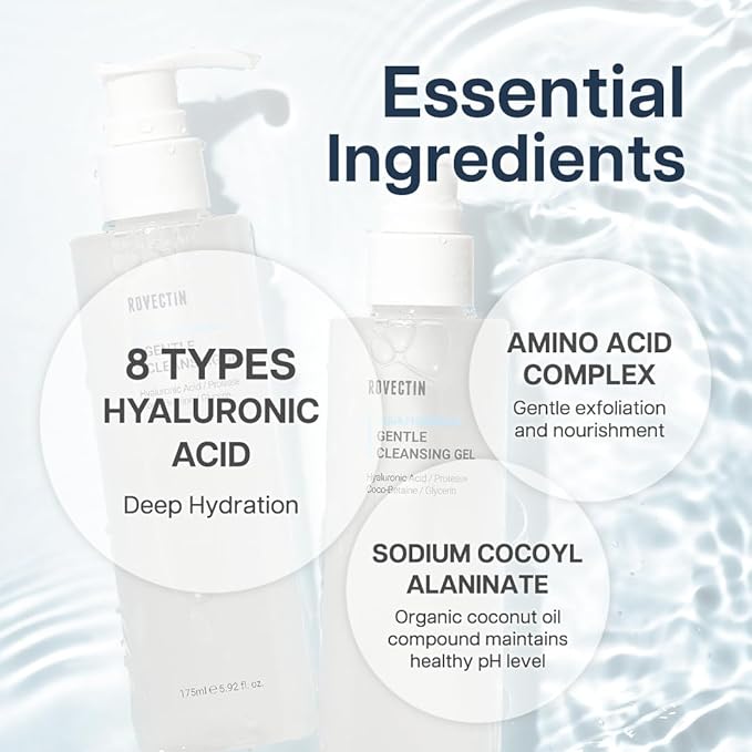 ROVECTIN Aqua Cleansing Gel (Conditioning Cleanser) Hydrating pH Cleansing