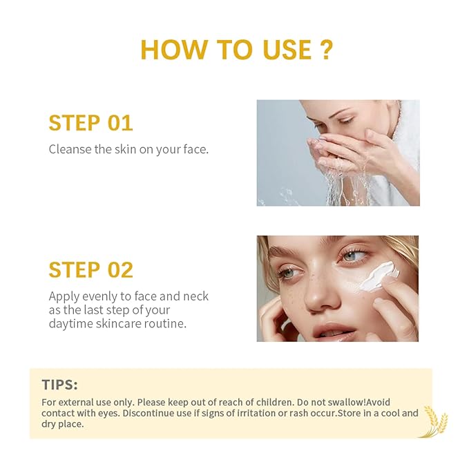 Relief Sun Rice + Probiotics Organic Sunscreen, Rice Sunscreen with UV Defense and SPF50, Moisturizing Sunscreen with Face and Body Protection for All Skin Type