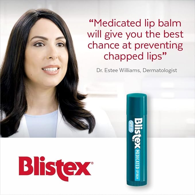 Blistex Medicated Lip Balm, 0.15 Ounce,