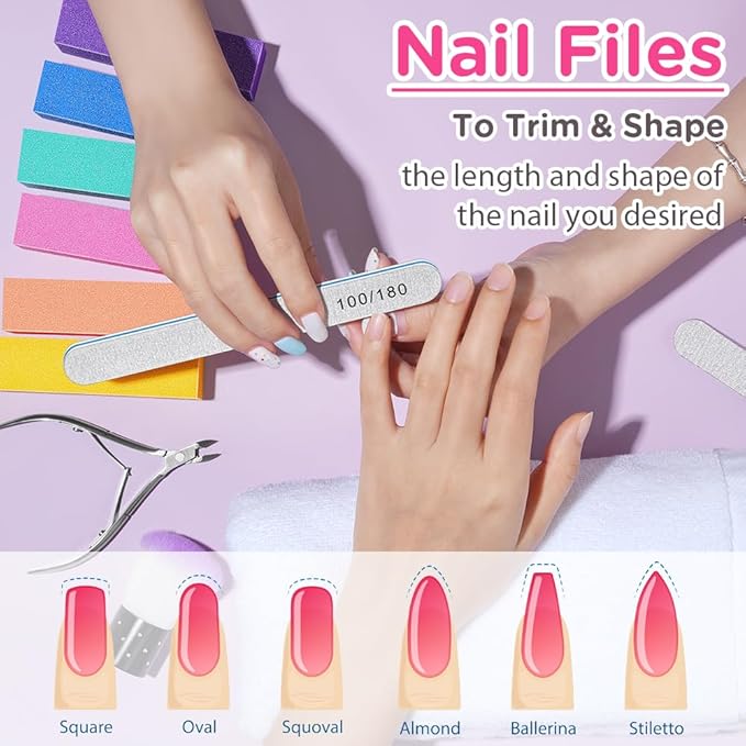 TsMADDTs Nail Buffers and Files,