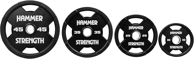 Hammer Strength 35Lb Round Urethane Olympic Plate