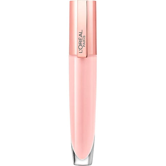 L'Oreal Paris Glow Paradise Hydrating Tinted Lip Balm-in-Gloss with Pomegranate Extract & Hyaluronic Acid, Ultra-Gentle, Non-Sticky Formula, Celestial Blossom, 0.23 fl oz