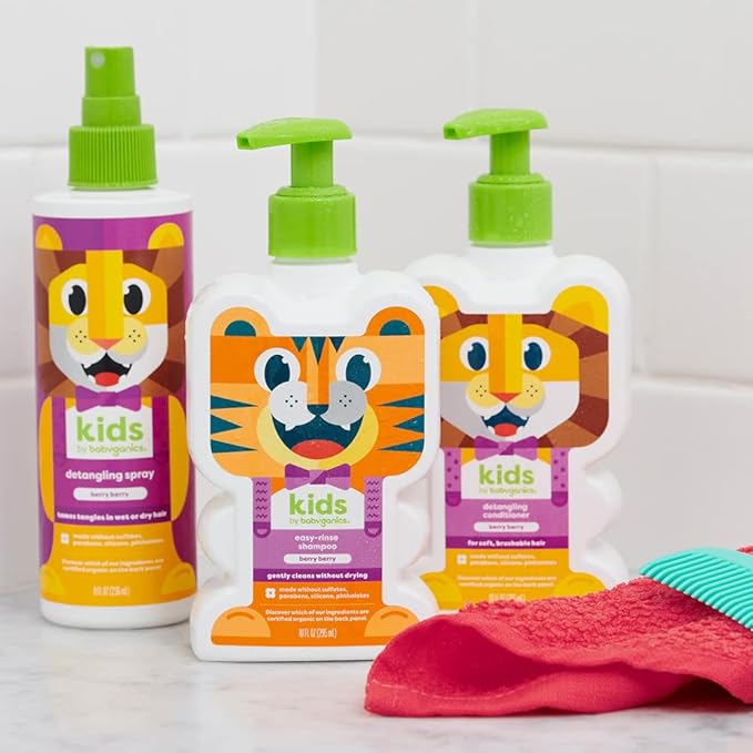 Babyganics Kids Detangler, Berry Berry,