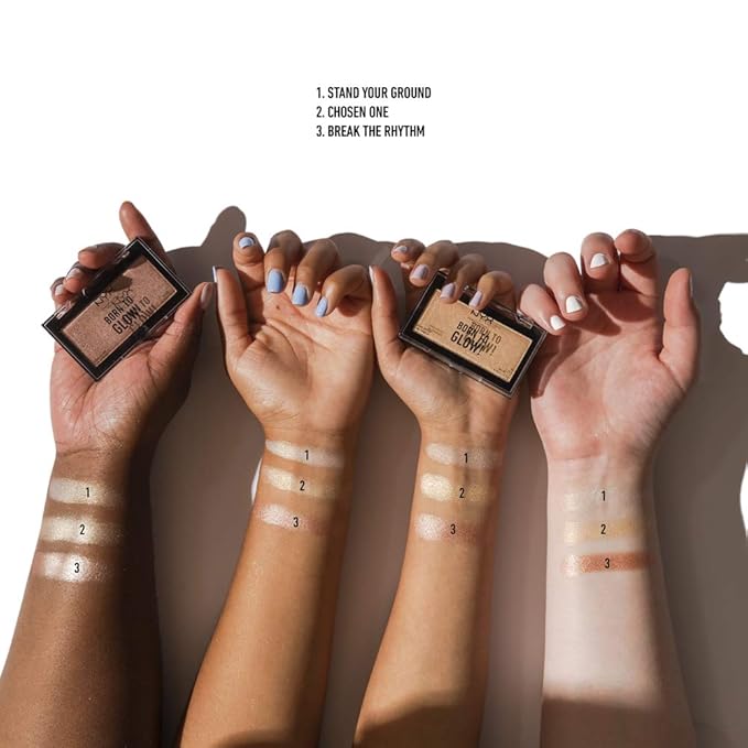 NYX PROFESSIONAL MAKEUP Born to Glow Highlighter Singles,
