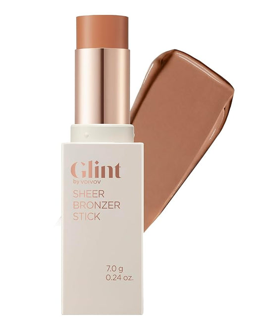 Glint Sheer Bronzer Stick (Caramel, 0.24oz) - Creamy 0.24oz