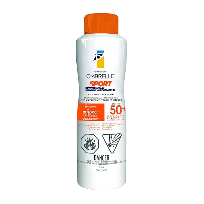 OMBRELLE SPORT, Continous Spray SPF