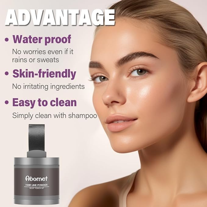 Hairline Powder Instantly Conceals Hair