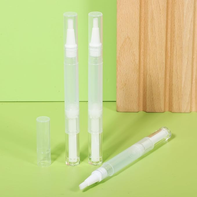 Beaupretty 40pcs 3ml Cuticle Oil Pen with Stickers 3ml