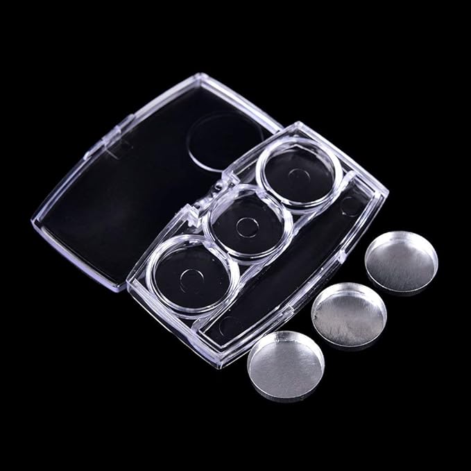 10 Pcs Clear Empty Eyeshadow Palette Plastic Eyeshadow