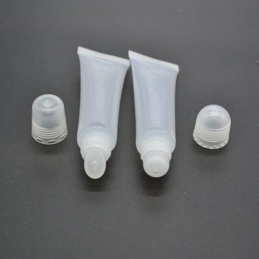 FZBNSRKO 50 pcs 10ml Mini Empty Tubes Lip 10ml