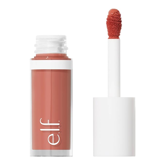 e.l.f. Camo Liquid Blush, Long-lasting Liquid Blush For Dusty Rosé