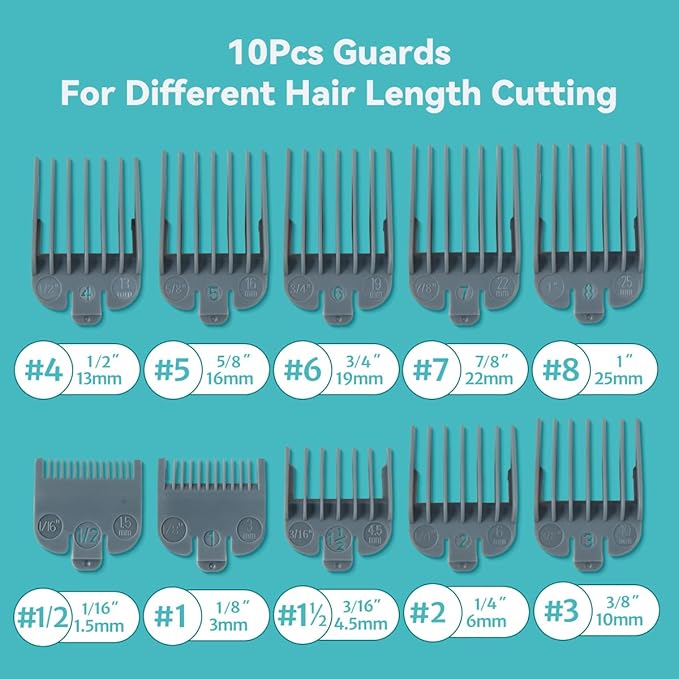 Clipper Guards Set Fits for