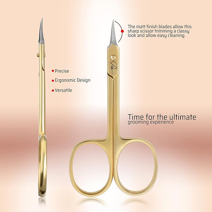 ROUSE Cuticle Scissors Professional Grooming