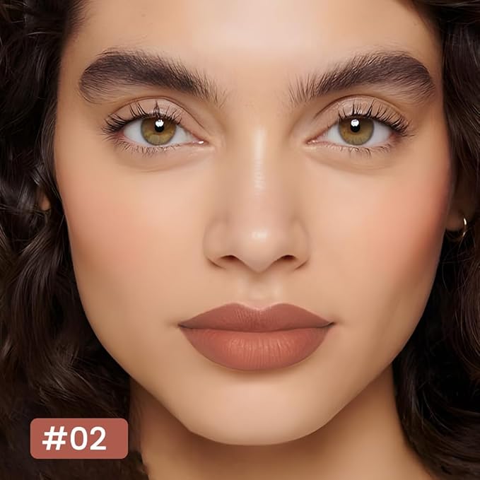 12 Colors lip liner pencils, Modern Classic Lip Liner, Lip Liner Pigmented Vegan Matte, Lasting Finish Lip Liner, Luxurious Creamy Long Lasting Lip Liner, Prevents Feathering and Fading, (02)