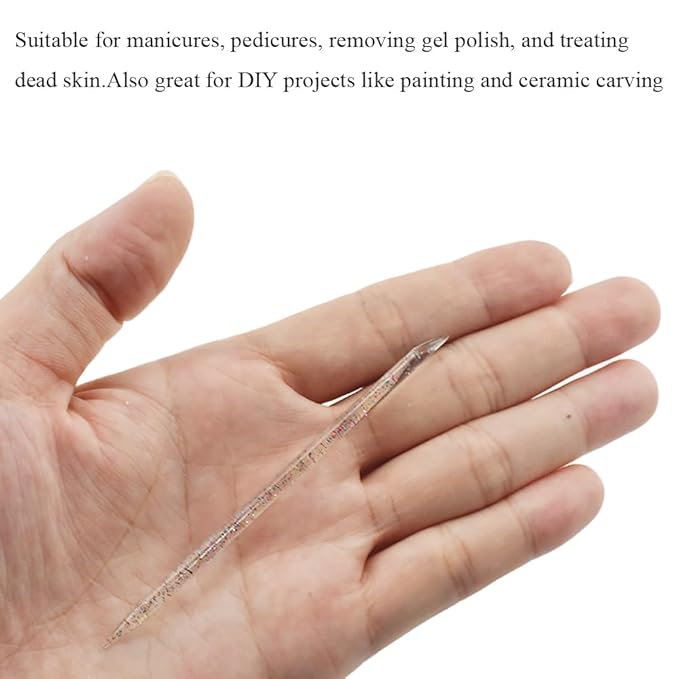 Hahiyo 3.7 inch clear nail