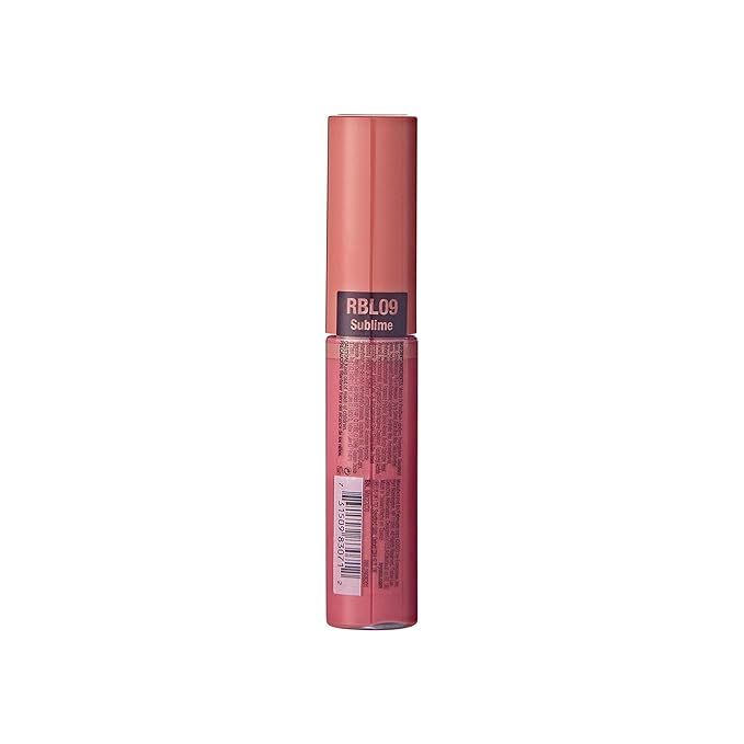 Ruby Kisses Lip Gloss Butter Bomb Gloss Non-Sticky Lip Gloss Vitamin E Natural Nude Lip Makeup - 7.8mL (0.26 US fl.oz) (Sublime)