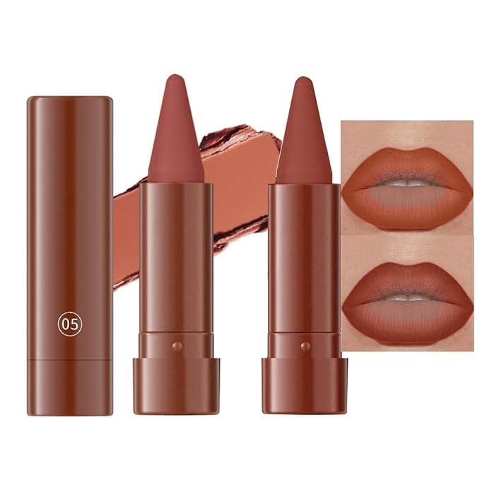Jolilab Compact 2 - Pc Gradient Matte Lip Crayons – Long - Lasting, Waterproof, Perfect for On - the - Go Looks