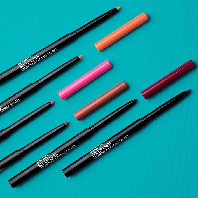 wet n wild Perfect Pout Matte Retractable Gel Lip Liner Pencil, Rich Creamy Long Lasting Color, Well-Defined and Flawless Application, Vegan & Cruelty-Free - Gone Burgundy