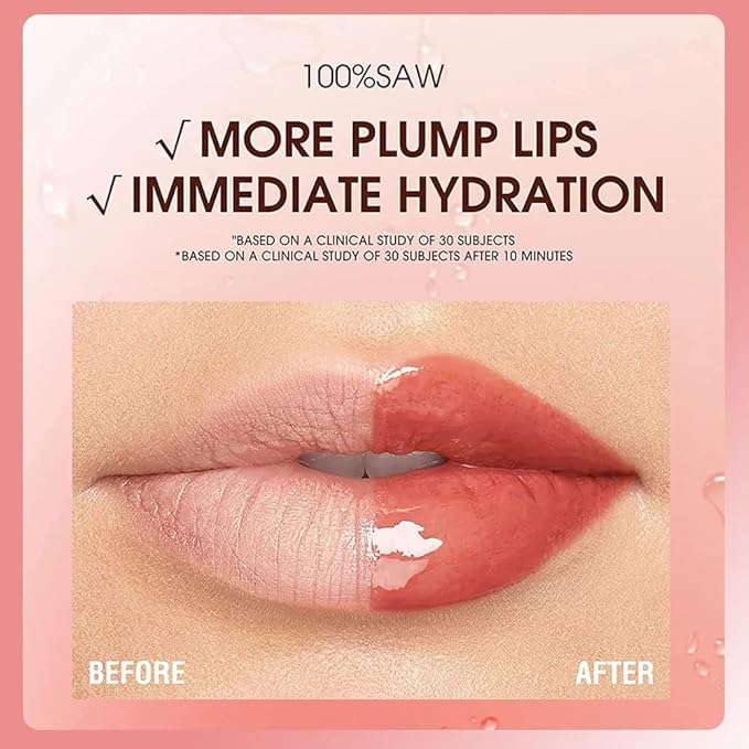 6 Colors Mini Lip Oil Drip,Hydrating Lip Glow Drip,Hydrating