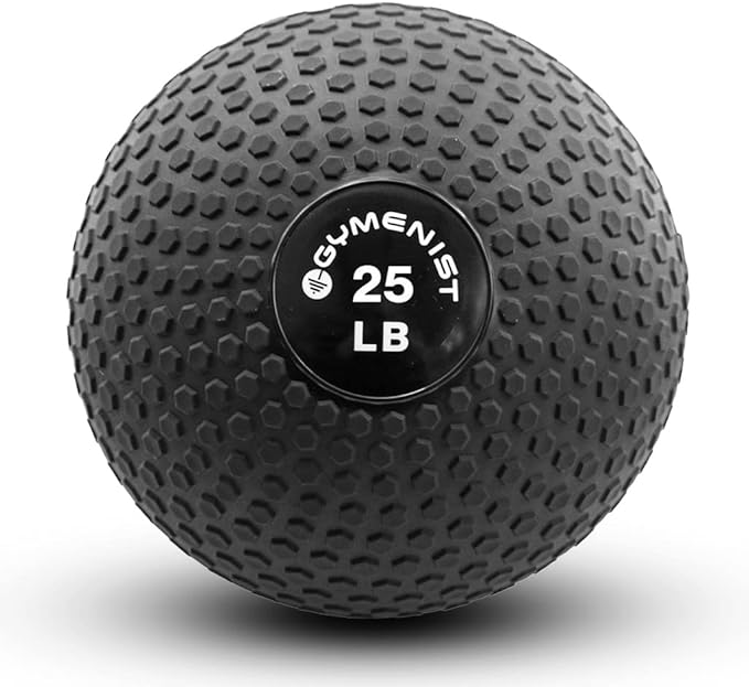 GYMENIST Weighted No Bounce Slam Ball Intensive Workout