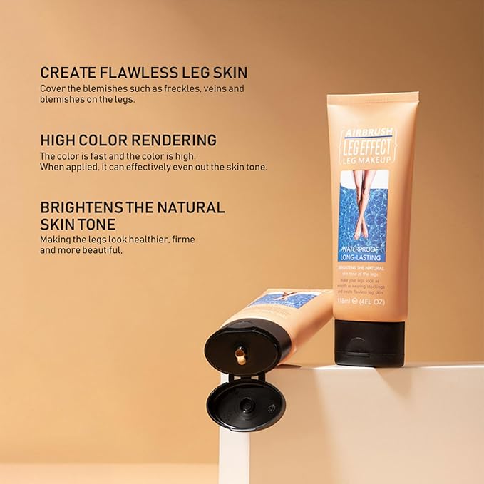 Leg Makeup Lotion, Leg Body Makeup, Airbrush Legs, Body 118ml