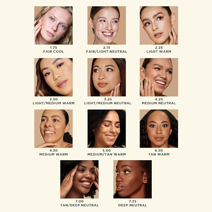 HALEYS Re-form Luminous Skin Foundation, VEGAN + CRUELTY-FREE, types (3.25)