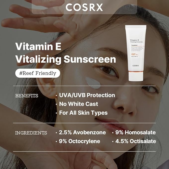 COSRX Daily SPF 50 Vitamin E Vitalizing