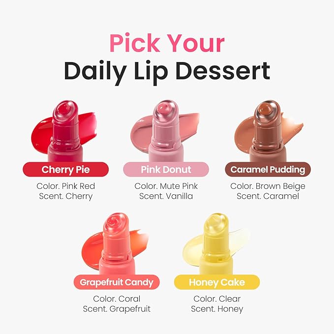 CNP Propolis Jelly Tinted Lipcerin - Grapefruit Candy, Hydrating Lip Gloss with Manuka Honey & Hyaluronic Acid, Gifts for Women, Korean Skin Care, 0.3 fl.oz.