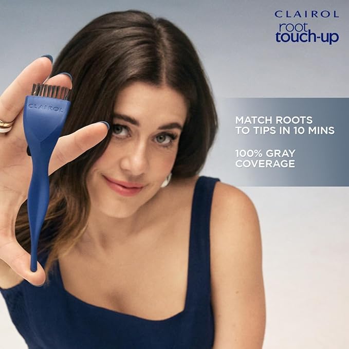 Clairol Root Touch-Up by Nice'n Easy Permanent Hair Dye, 5G Medium Golden Brown Hair Color, Pack of 1