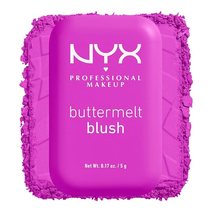 NYX PROFESSIONAL MAKEUP Buttermelt Powder Blush, Fade and The Butta