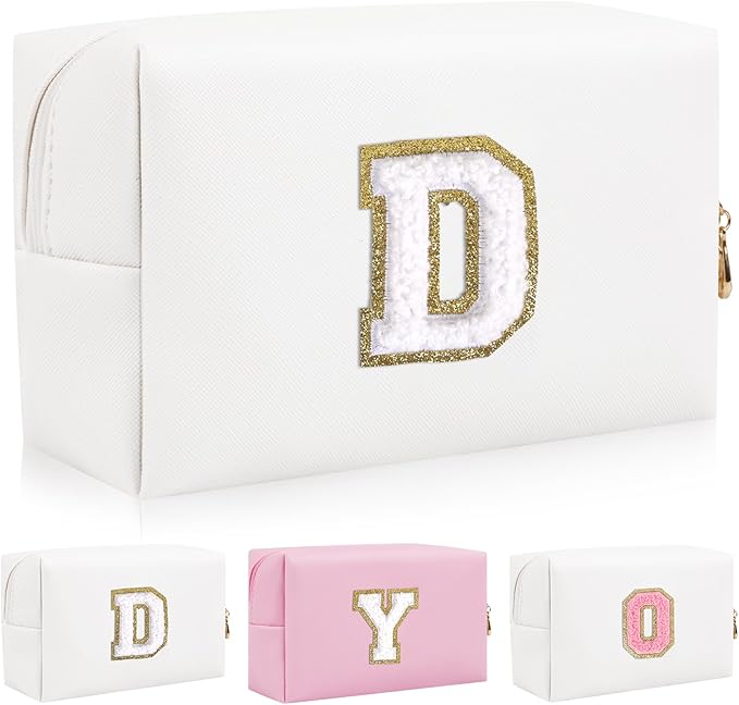 Personalized initial letter patch makeup