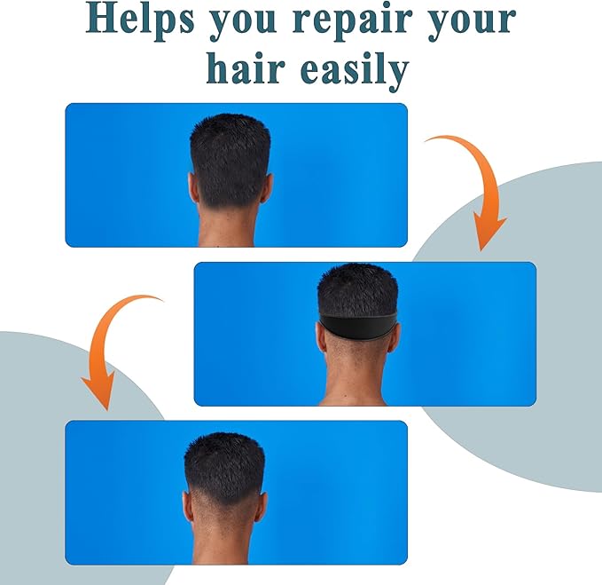 Neckline Shaving Template, Adjustable Hair